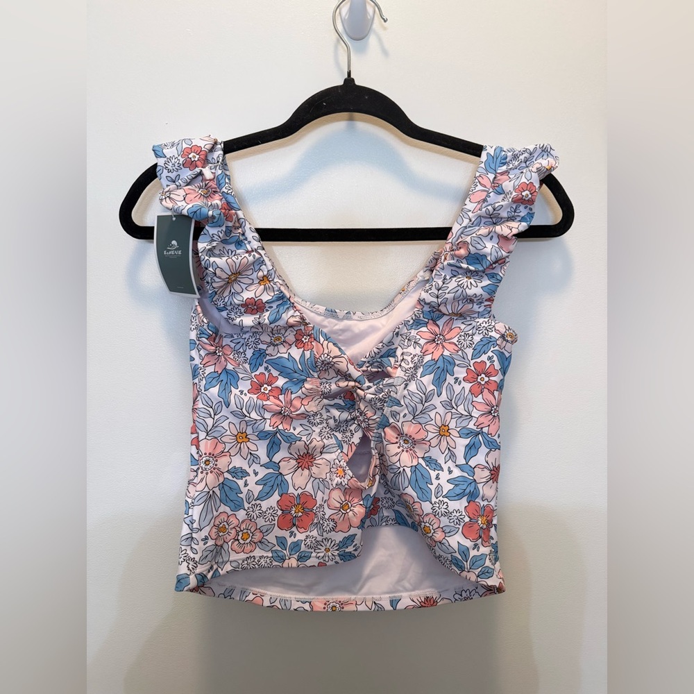 NWT Eomenie Floral Tankini Swimsuit - Size M - Picture 9 of 16